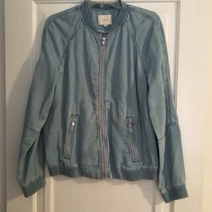 Zip Front Lightweight Jacket